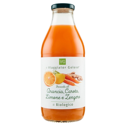 Bevanda Arancia, Carote, Limone e Zenzero Bio