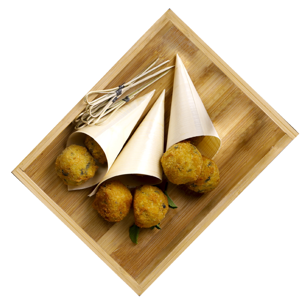 Polpette di cous cous aromatizzate alla menta e limone