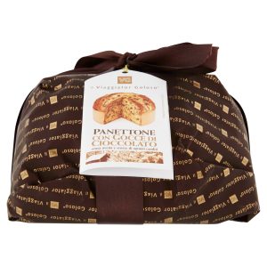 Panettone con gocce di cioccolato