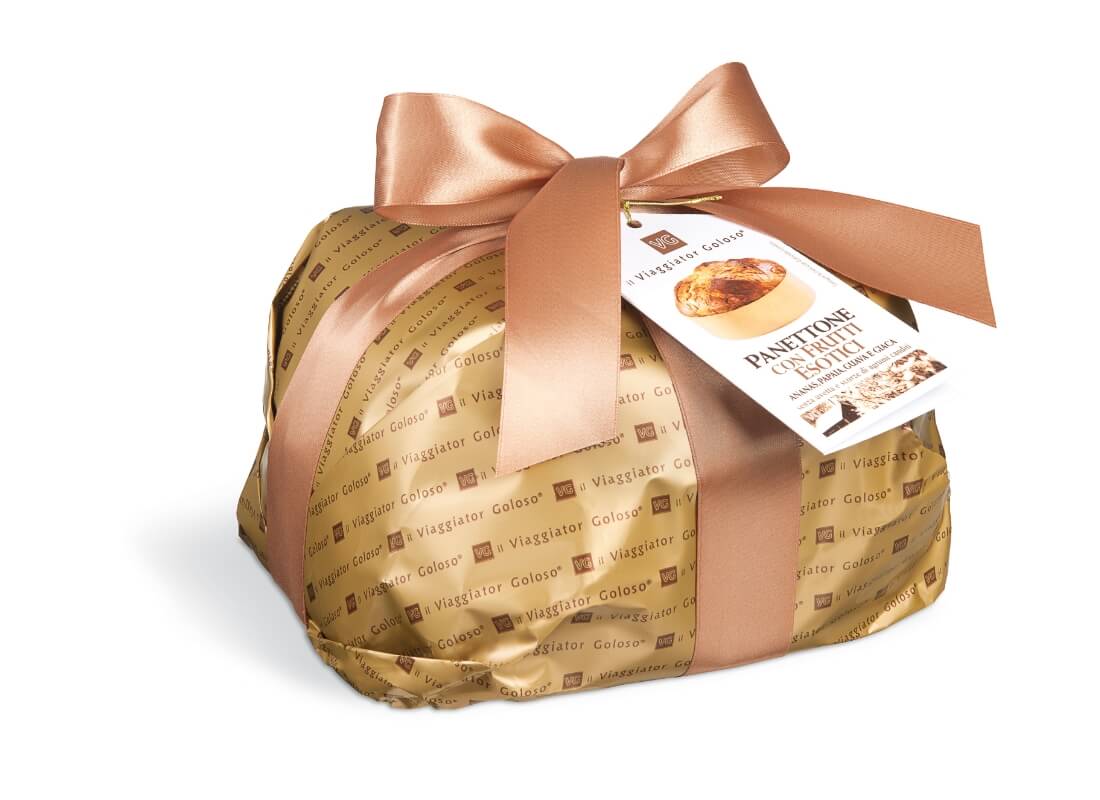 Panettone con frutti esotici