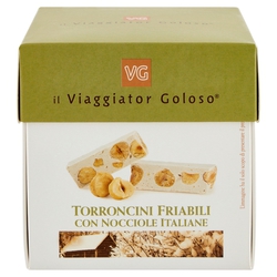 Torroncini friabili con nocciole italiane