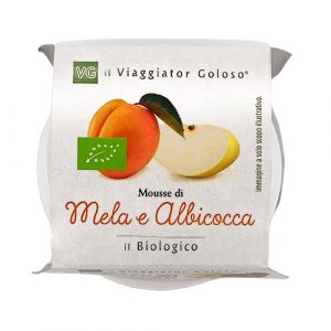 Mousse di mela e albicocca Bio