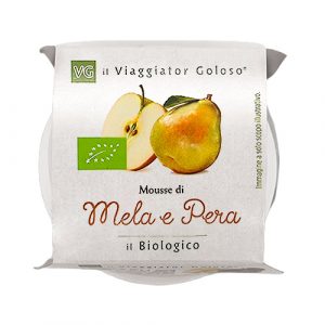 Mousse di mela e pera Bio