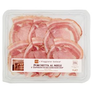 Porchetta al miele e “Zafferano di San Gimignano D.O.P”