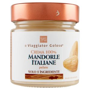 Crema 100% Mandorle Italiane pelate