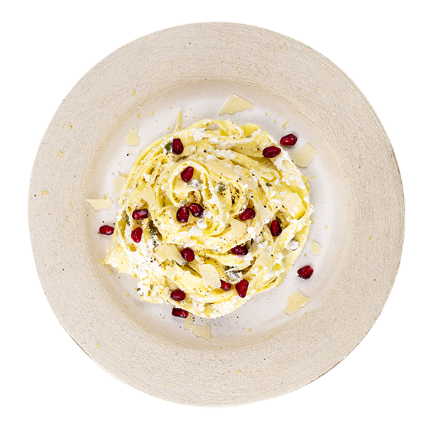Tagliatelle alla crema di ricotta