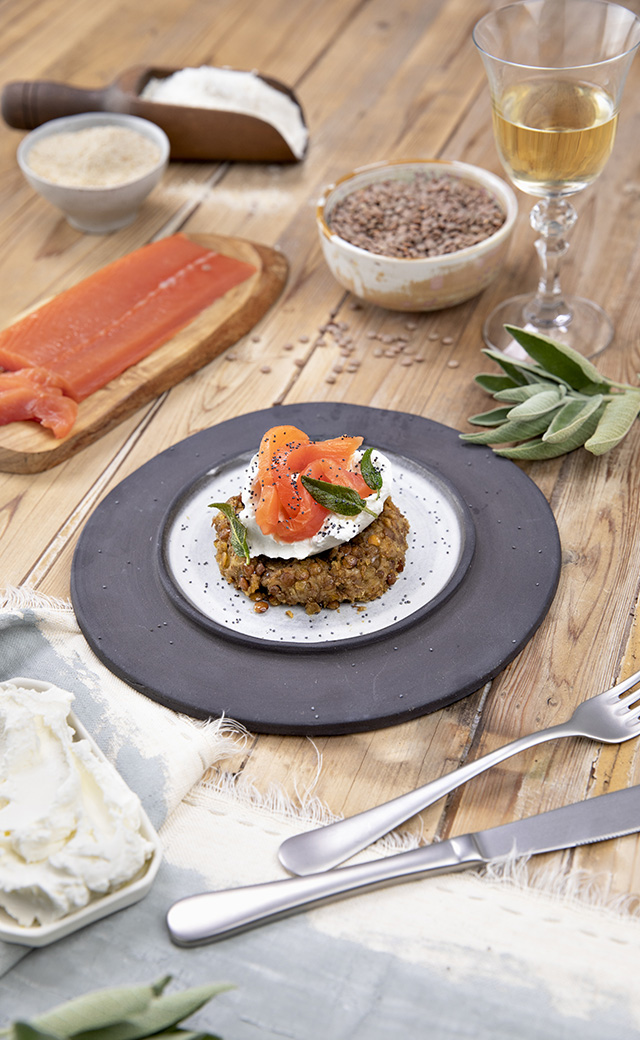 Torrette di lenticchie rosse