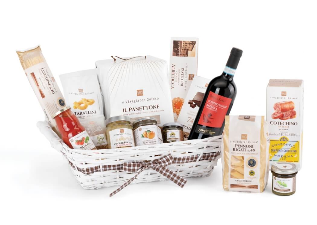 il Viaggiator Goloso GESCHENKKORB Panier cadeau saveurs d'Italie M  (Sicilia)