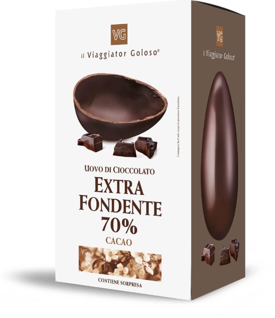 Uovo di Cioccolato Extra Fondente 70%