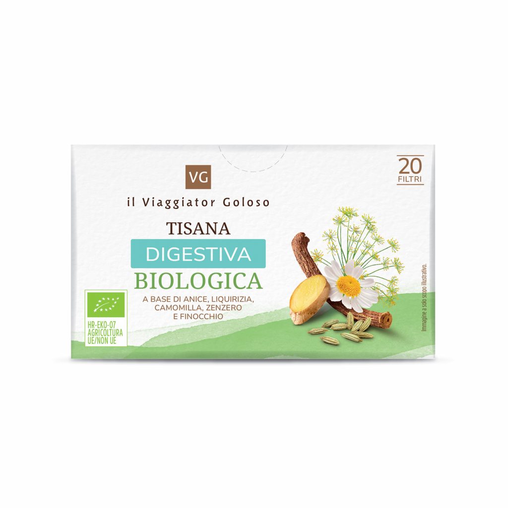 Tisana Digestiva a base di anice, liquirizia, camomilla, zenzero e finocchio