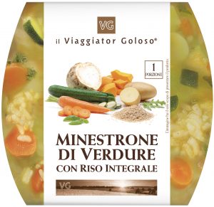 Minestrone di Verdure con riso integrale
