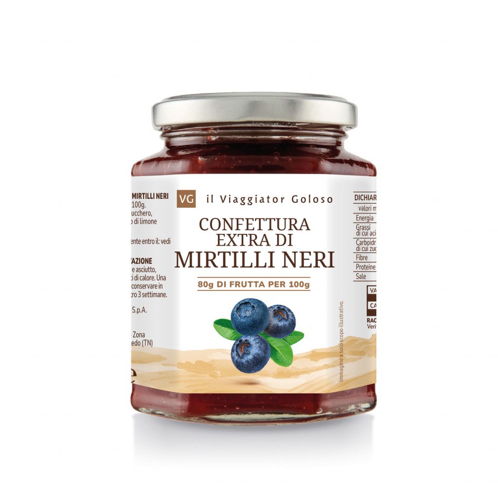 Confettura extra di Mirtilli Neri