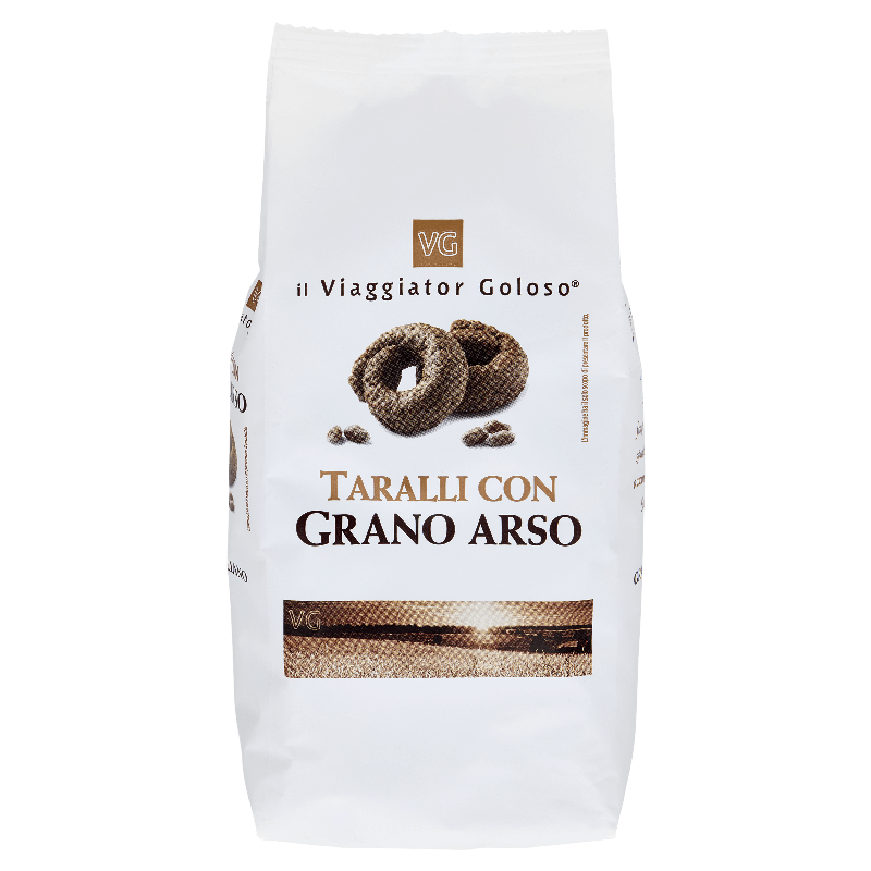 Taralli con grano arso