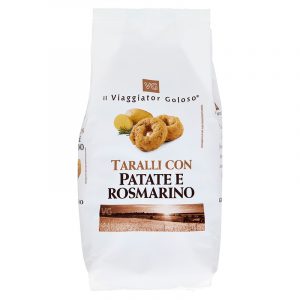 Taralli con patate e rosmarino